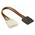 Bion Кабель питания Serial ATA - Molex, 15см [BXP-SATA-PS-15CM]