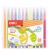 Фломастеры Deli EC10324 Color Emotion кисть смываемые 24цв. пластиковый пенал (24шт.)
