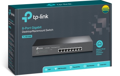 Сетевой коммутатор TP-Link TL-SG1008