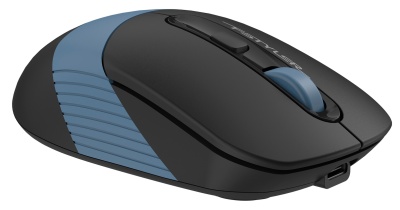 Мышь A4Tech Fstyler FB10C синий оптическая (2000dpi) беспроводная BT/Radio (4but)