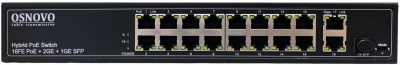 Коммутатор Osnovo SW-61621(300W) неуправляемый