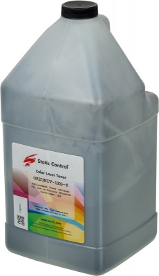 Тонер Static Control OKIUNIV-1KG-K черный флакон 1000гр. для принтера Oki C3300N5500