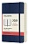 Ежедневник Moleskine CLASSIC SOFT Pocket 90x140мм 400стр. мягкая обложка синий сапфир
