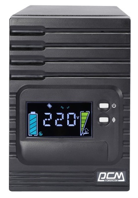 Источник бесперебойного питания Powercom Smart King Pro+ SPT-3000 LCD 2400Вт 3000ВА черный Powercom Smart King Pro+ SPT-3000 LCD (SPT-3000-II LCD)