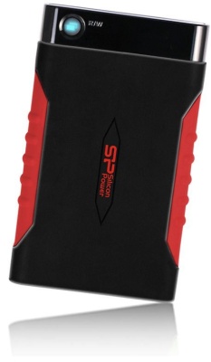 Жесткий диск Silicon Power USB 3.0 2Tb SP020TBPHDA15S3L A15 Armor 2.5" черный/красный