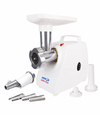 Мясорубка Аксион М 33.04 1500Вт белый