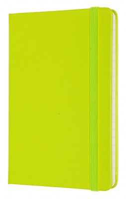 Блокнот Moleskine CLASSIC MM710C2 Pocket 90x140мм PP 192стр. линейка твердая обложка лайм