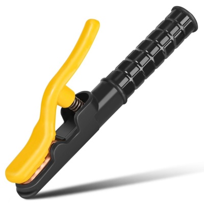 Электрододержатель Deli DL23300A  500гр, макс. сила тока 300A, длина 295мм, диаметр электрода 4,0-6,3мм, площадь поперечного сечения кабеля 35-50 кв.мм