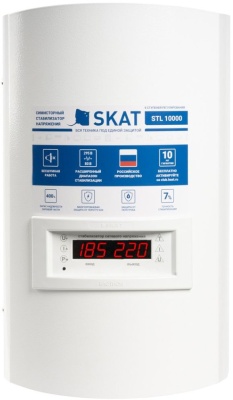 Стабилизатор напряжения Бастион Skat STL 10000 исп.Н 10000ВА белый