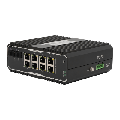 Управляемый гигабитный 4 портовый Web Smart PoE коммутатор POWERTONE PWS-2S08G-i