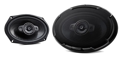 Колонки автомобильные Kenwood KFC-PS6986 600Вт 88дБ 4Ом 15x23см (6x9дюйм) (ком.:2кол.) коаксиальные четырехполосные