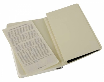 Блокнот Moleskine CLASSIC SOFT QP613 Pocket 90x140мм 192стр. нелинованный мягкая обложка черный