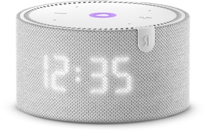 Умная колонка Yandex Станция Новая Станция Мини с часами Алиса серый 10W 1.0 BT 10м (YNDX-00020G)