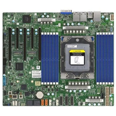 Supermicro MBD-H13SSL-N-O Материнская плата AMD EPYC UP platform with socket SP5 CPU, SoC, 12x Bulk