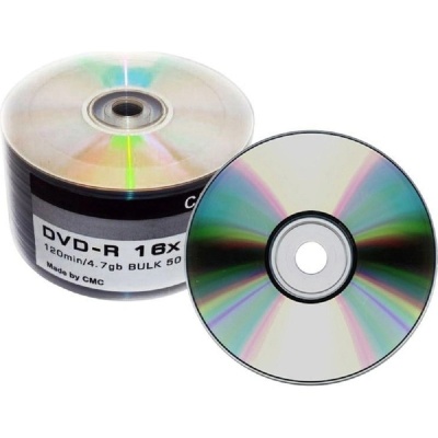 Диски СМС DVD-R 4,7 GB 16x Bulk/50