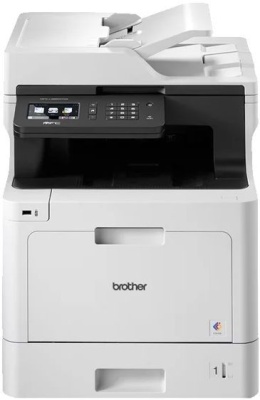МФУ лазерный Brother MFC-L8690CDW (MFCL8690CDWR1) A4 Duplex Net WiFi серый/черный