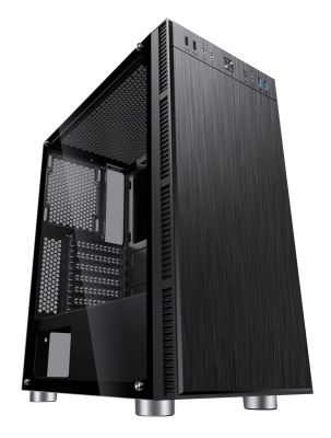 Корпус Accord 3407 черный без БП ATX 8x120mm 2xUSB2.0 1xUSB3.0 audio bott PSU
