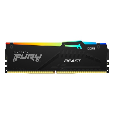Модуль памяти Kingston FURY Beast RGB XMP KF552C40BBA-8 DDR5 8GB 5200MHz