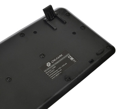 Клавиатура Оклик 130M черный USB