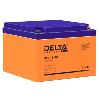 Аккумуляторная батарея DELTA BATTERY GEL 12-26