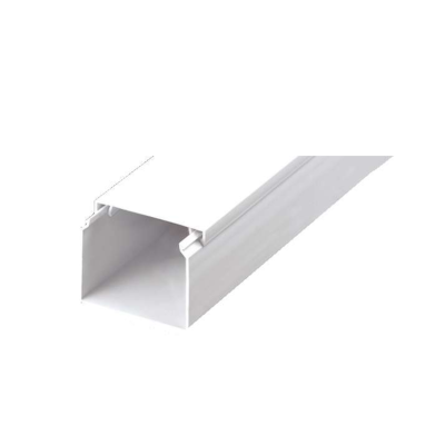 Кабель-канал 40х40 L2000 с двойным замком пластик Урал Пак КК-19040040-024