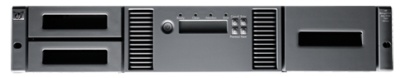 Ленточная библиотека HPE MSL2024 0-Drive Tape Library (up to 1 FH or 2 HH Drive), incl. Rack-mount hardware (AK379A)