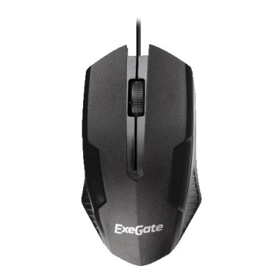 Exegate EX279941RUS Мышь ExeGate SH-9025  <black, optical,  3btn/scroll, 1000dpi, USB>, OEM