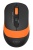 Мышь A4Tech Fstyler FG10S черный/оранжевый оптическая (2000dpi) silent беспроводная USB (4but)
