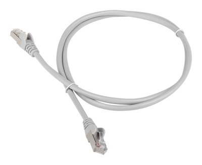 Патч-корд Lanmaster FTP LAN-PC45/S5E-5.0-GY вилка RJ-45-вилка RJ-45 кат.5е 5м серый LSZH (уп.:1шт)