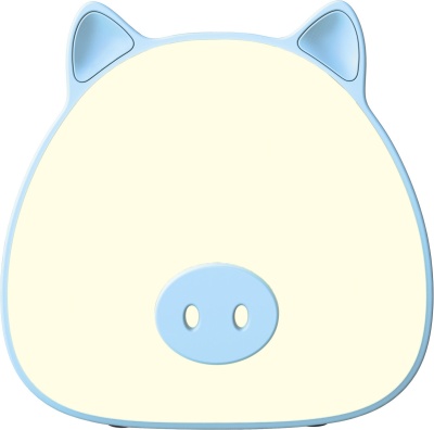 Ночник Gauss NN7036 поросенок голубой