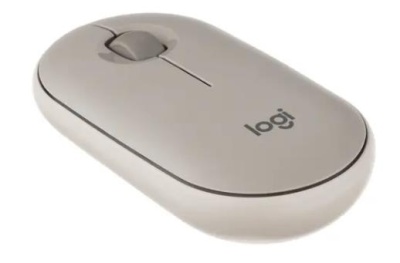 Мышка USB OPTICAL WRL PEBBLE M350 GREY 910-006653