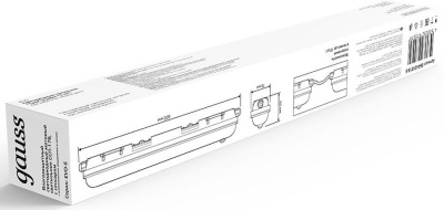 Светильник Gauss 864424318-S 18Вт 6500K серый
