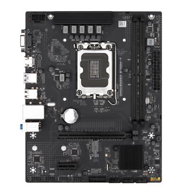 Материнская плата MAXSUN MS-Challenger B760M-F, LGA1700, B760, 2*DDR4, 3*SATA3, M.2, 2*USB 3.2, 4*USB 2.0, 1*PCIEx16, 1*PCIEx1, VGA+HDMI,  mATX (MS-Challenger B760M-F)
