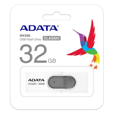 Флэш-накопитель 32GB AUV220-32G-RWHGY WHITE ADATA
