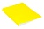 Папка с 10 прозр.вклад. Бюрократ Double Neon DNE07V10YEL A4 пластик 0.7мм желтый
