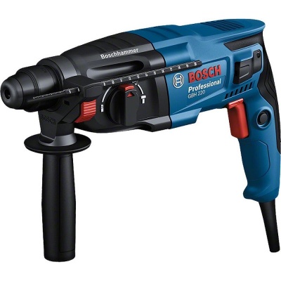 Перфоратор Bosch GBH 220 патрон:SDS-plus уд.:2Дж 720Вт (кейс в комплекте)