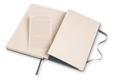 Блокнот Moleskine CLASSIC QP060B20 Large 130х210мм 240стр. линейка твердая обложка синий сапфир