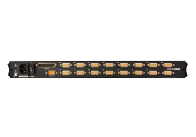 Квм консоль ATEN 16-Port PS/2-USB VGA Single Rail 17.3" 1920 x 1080 @ 60 Hz LCD KVM Switch (CL5716MW-ATA-RG)