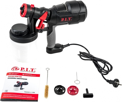 Краскораспылитель P.I.T. Мастер 0.8л/мин соп.:0.8мм бак:0.9л