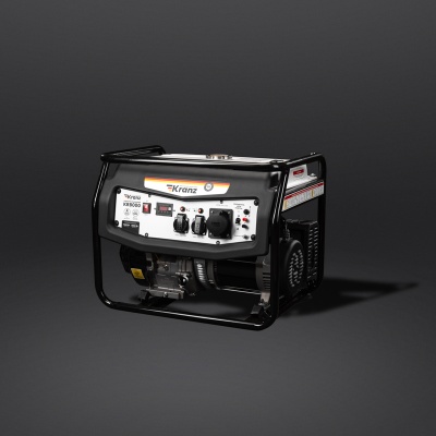 Kranz KR-16-1137 Генератор бензиновый KR8000, 8кВт, 230В, 25л, ручной старт
