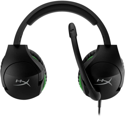 Проводная гарнитура HyperX Cloud Stinger черный/зеленый для: Xbox Series/One (4P5K1AA)
