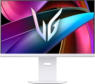 МОНИТОР 31.5" LG 32G810SA-W с поворотом экрана (IPS,3840x2160,144Hz, 1 ms, 178°/178°,430 cd/m,1000:1,+2хHDMI 2.1,+DP1.4)