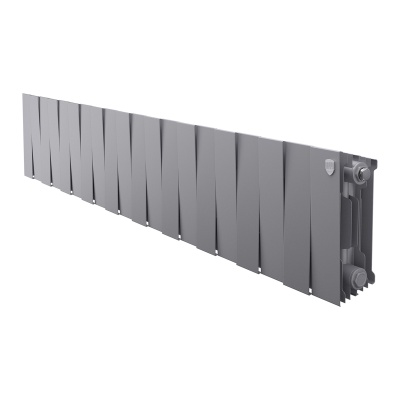 Радиатор биметаллический Royal Thermo PianoForte 200 Серебристый - 20 секц.