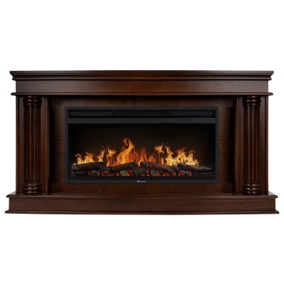 Каминокомплект: Очаг Electrolux EFP/P-3620LS, портал Olympia 42/40/36, канадский дуб