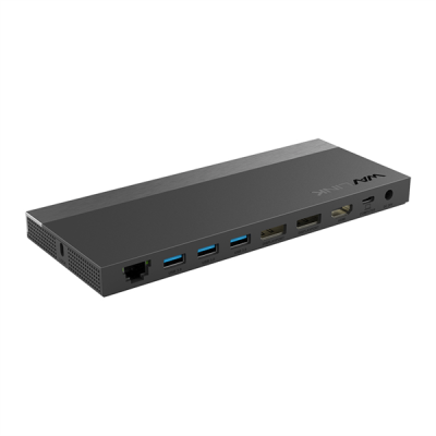 USB-концентратор Docking Station WAVLINK USB-C GEN2 4K Universal /100W PowerDelivery Include 20V/6.5A Power Adapter/ 4xUSB3.0/1xUSB C/2xDP 4K 60HZ/1xHDMI 4K 60HZ/1xGigabit LAN/1xAudio In/Out/1xSD/Micro SD CardReader
