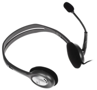 Гарнитура STEREO H111 DARK GREY 981-000594 LOGITECH
