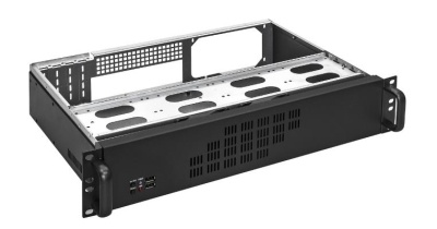 Exegate EX292252RUS Серверный корпус ExeGate Pro 2U300-04 <RM 19", высота 2U, глубина 300, без БП, USB>
