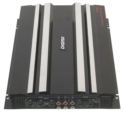Усилитель автомобильный Digma DCP-400 четырехканальный