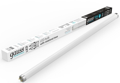 Лампа светодиодная Gauss Elementary 93020-R 10Вт цок.:G13 трубка 180B 4000K св.свеч.бел.нейт. T8 (упак.:1шт)