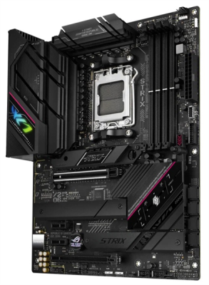 Материнская плата ASUS ROG STRIX B650E-F GAMING WIFI, Socket AM5, B650, 4*DDR5, HDMI+DP, 4xSATA3 + RAID, M2, Audio, Gb LAN, USB 3.2, USB 2.0, ATX; 90MB1BQ0-M0EAY0 (ROG STRIX B650E-F GAMING WIFI)